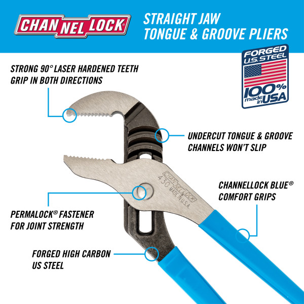slide Channellock® 430 BULK