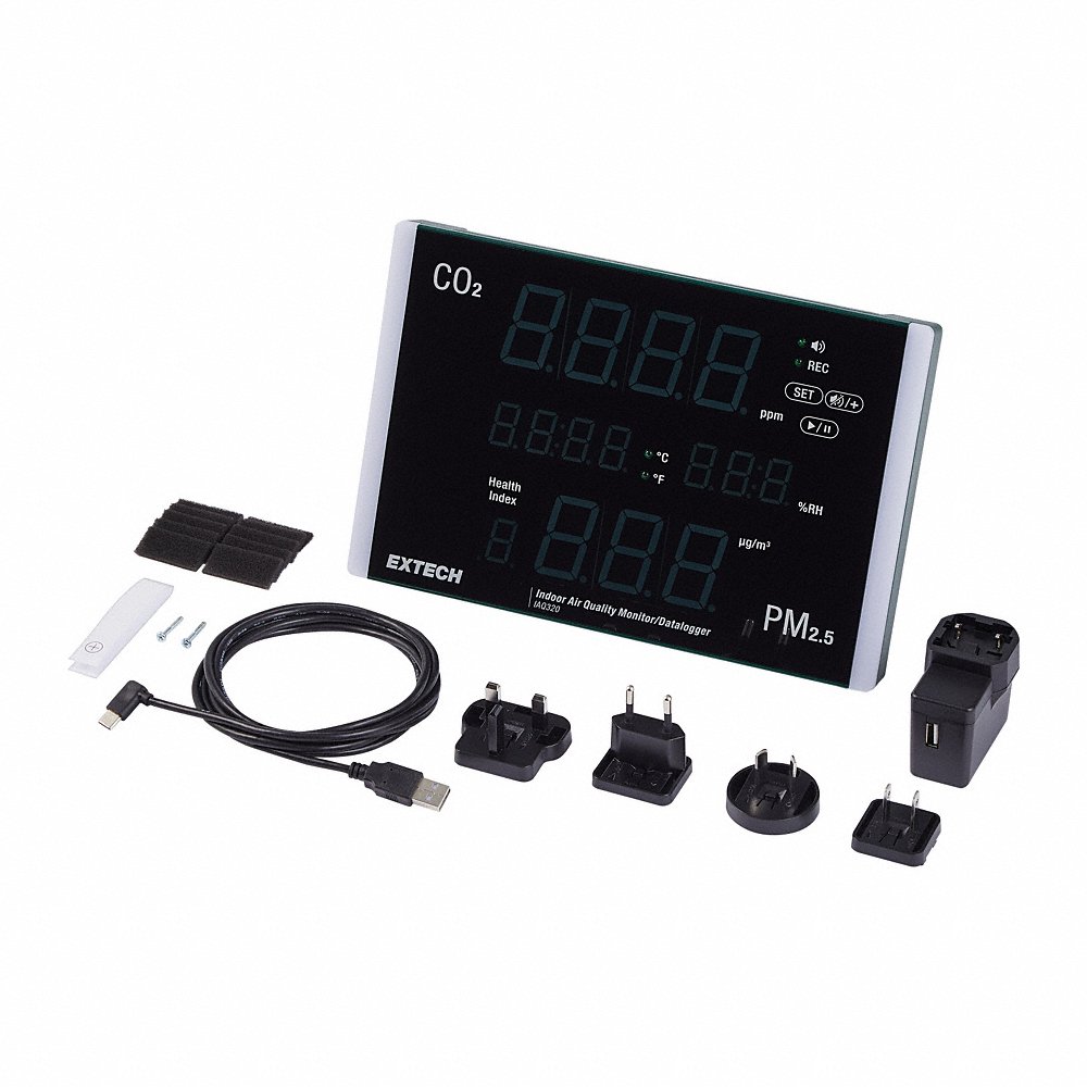 slide Extech&reg; IAQ320