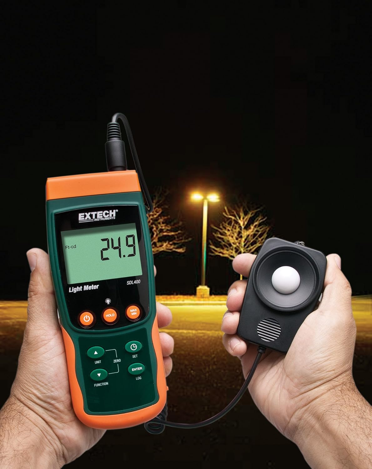 slide Extech&reg; SDL400-NIST