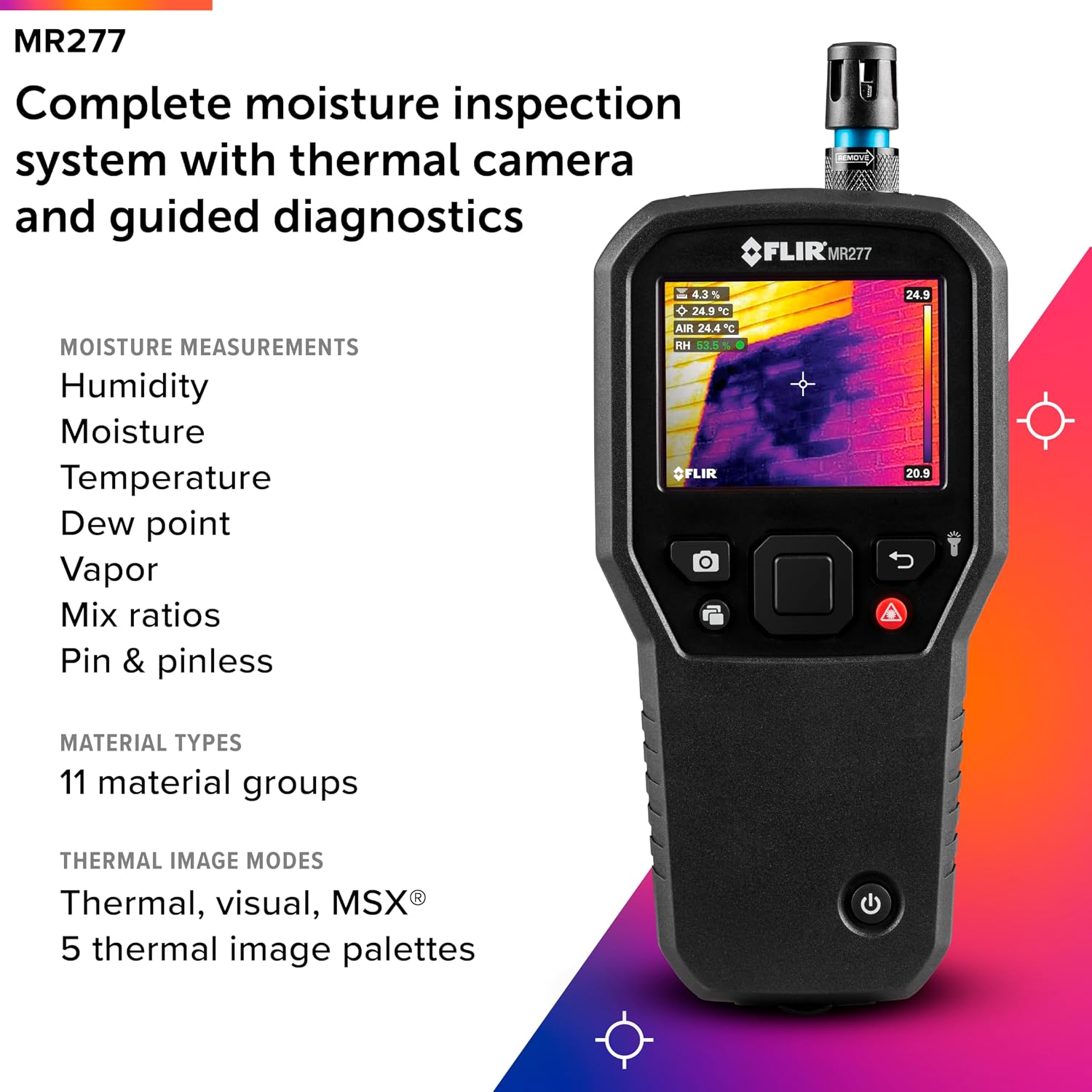 slide FLIR&reg; MR277