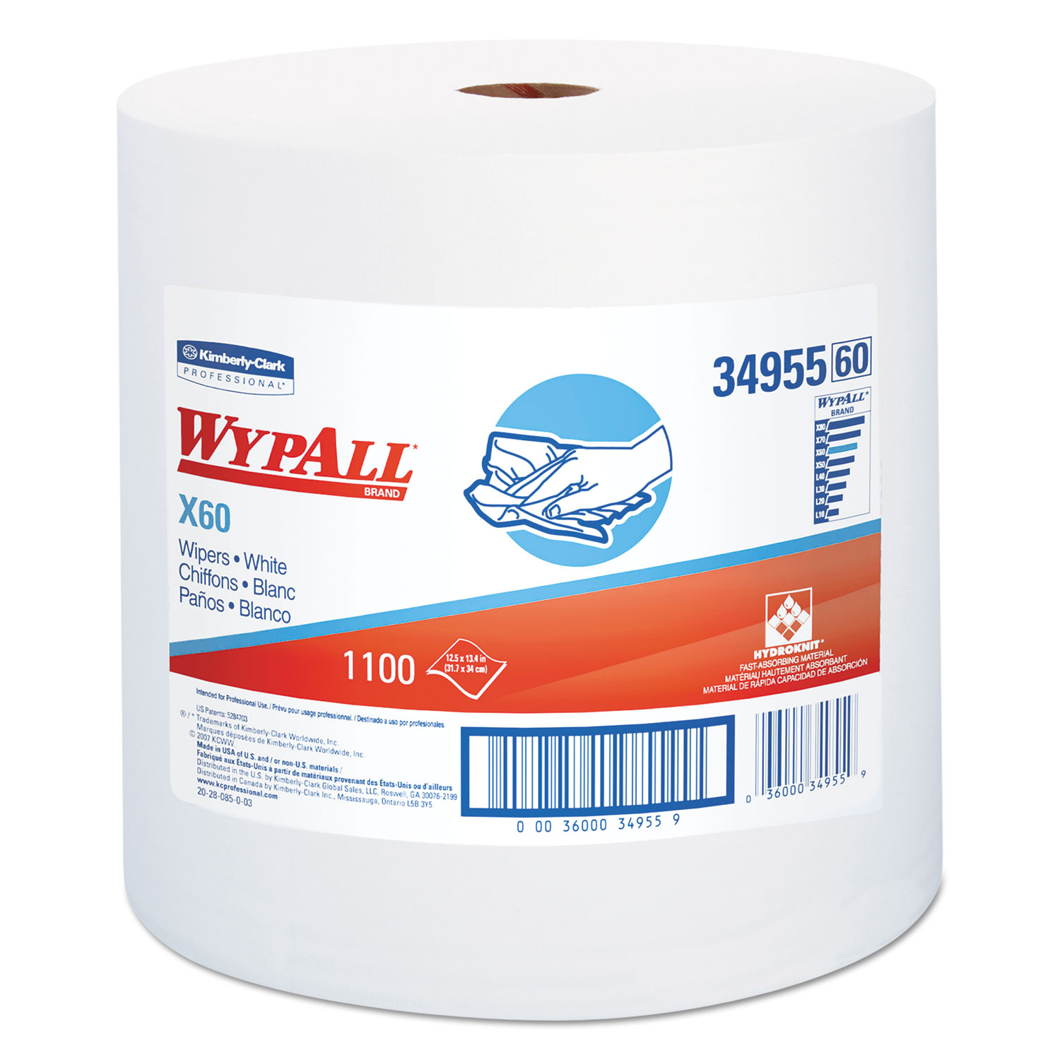 slide WypAll* 34955