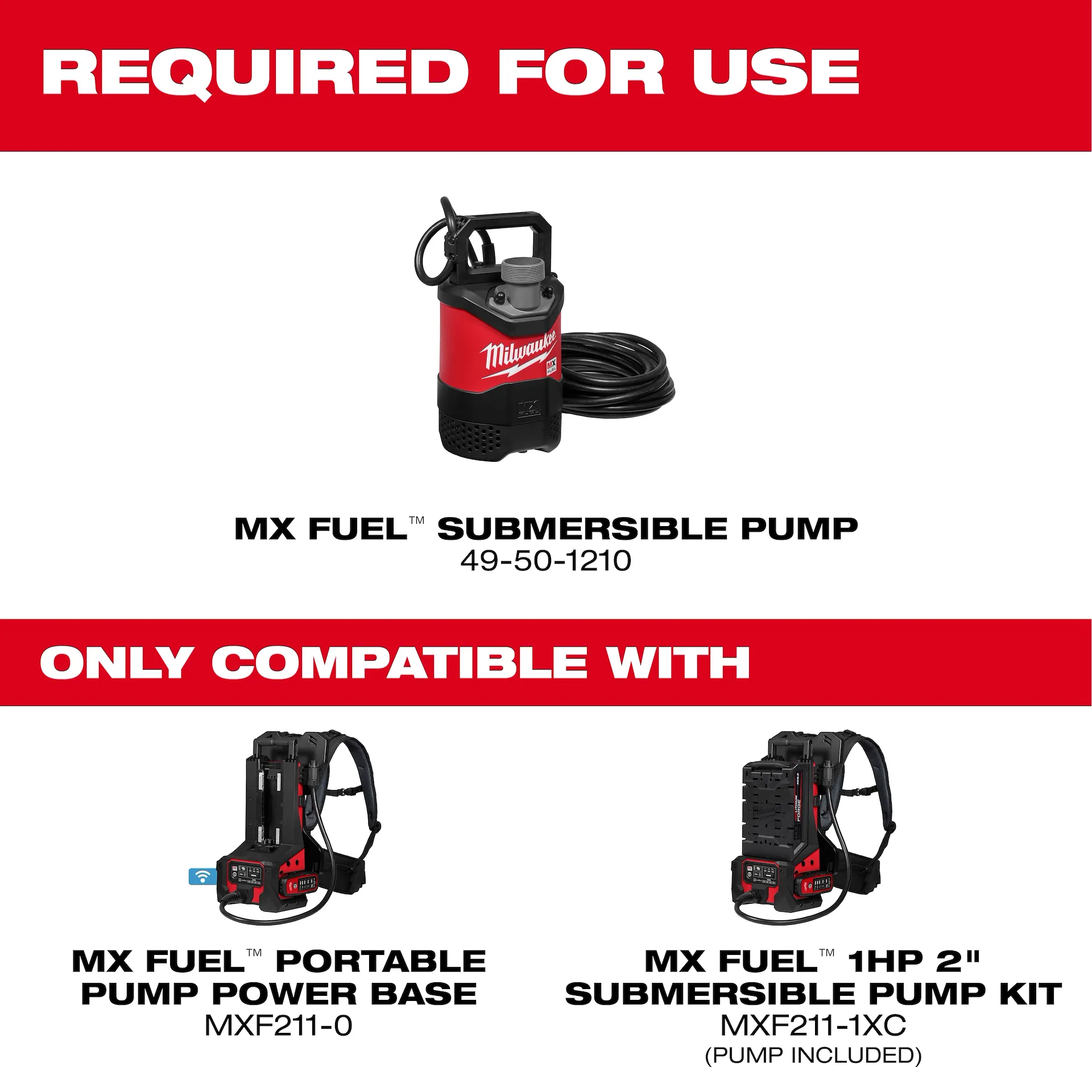 slide Milwaukee® MXF211-1XC
