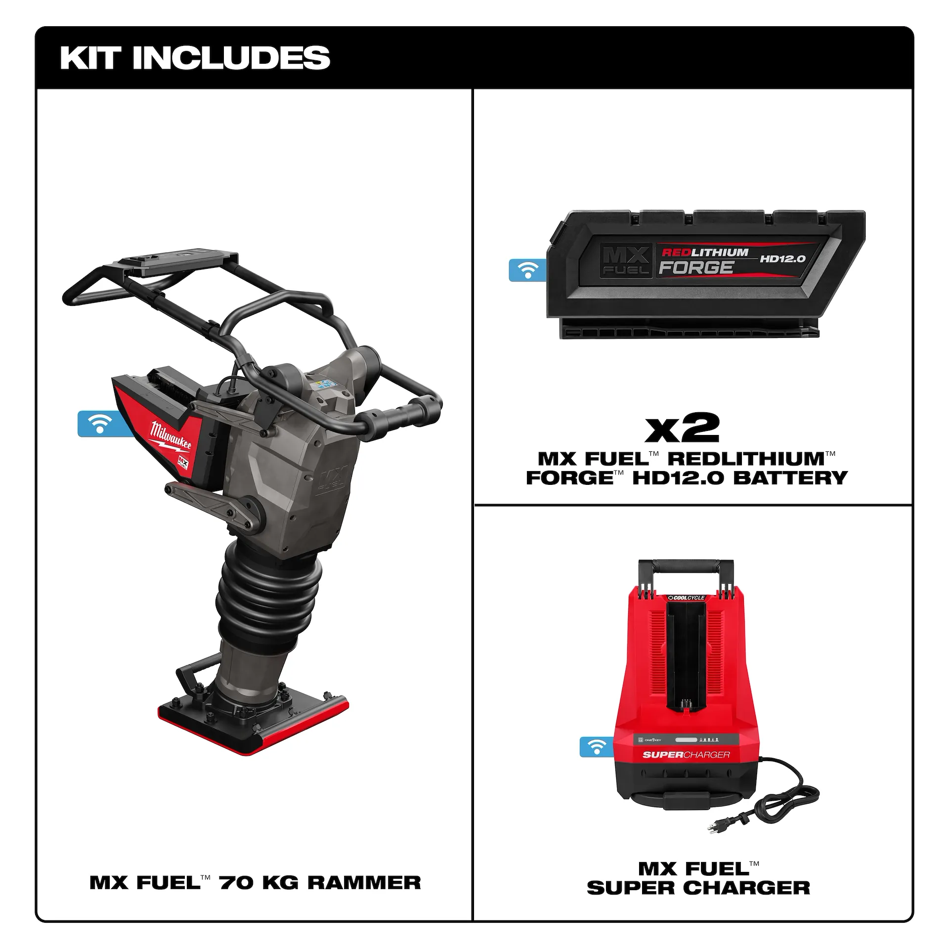 slide Milwaukee® MXF270-2HD