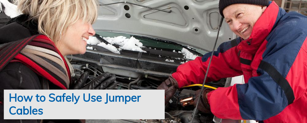 Jump Start With Jumper Cables Or Jump Boxes - Now! Towing Service