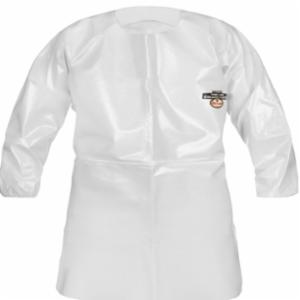 product AlphaTec® 54-633 Premium Medium Duty Monotex Apron, White, 8 mil PVC, 44 in L