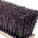 product Vortec Pro® 25241 Push Broom, 18 in OAL, 4 in L Trim, Brown Palmyra Bristle