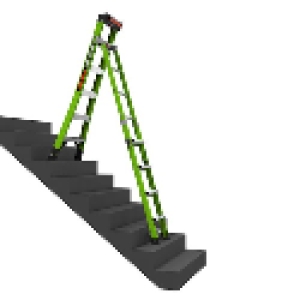 product Little Giant MIGHTYLITE 2.0 Type IAA 5 Foot Fiberglass Step Ladder, 375 Pound Rated, PLUS FREIGHT, Use Replacement Label Parts 31887 & 31899