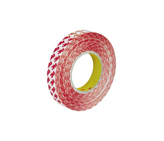 product 3M™ Double Coated Tape 415, Clear, 1 in x 36 yd, 4 mil, 36 Rolls/Case