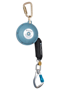 product FallTech&reg; 7018 2X Contractor Harness with 3 D-Rings, 2X-Large, 425 lbs Load Capacity, Polyester Strap, Blue/Black