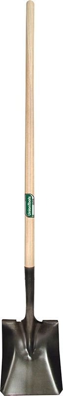 product True Temper® 1680100 Scoop Shovel, 48 in L Handle, ABS Poly Blade, Hardwood Handle