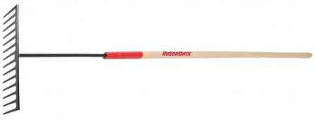 product The AMES Companies Razor-Back® 2853900 Garden Bow Rake, 15 Tine, Steel Tine