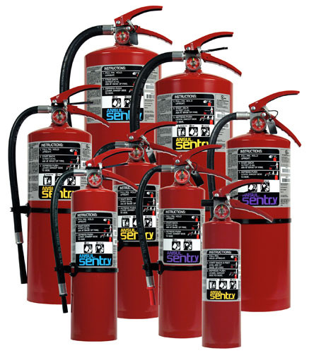 product Ansul 436500 Wall Hanger Fire Extinguisher, Dry Chemical, Type A Size II, Type B/C Size II, Sentry