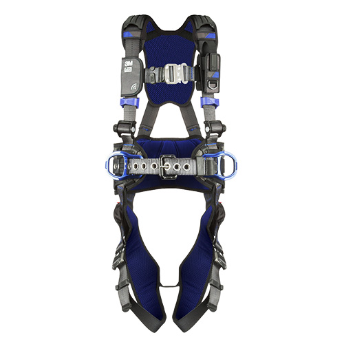 product Miller&reg; by Honeywell DuraFlex&reg; Python&trade; P950-4/UGN Harness With Cushioned Tubular Webbing in Shoulder Straps, Universal, 400 lb Load, Polyester/Urethane Elastomer Strap, Tongue Leg Strap Buckle, Mating Chest Strap Buckle, Friction Shoulder Strap Buckle