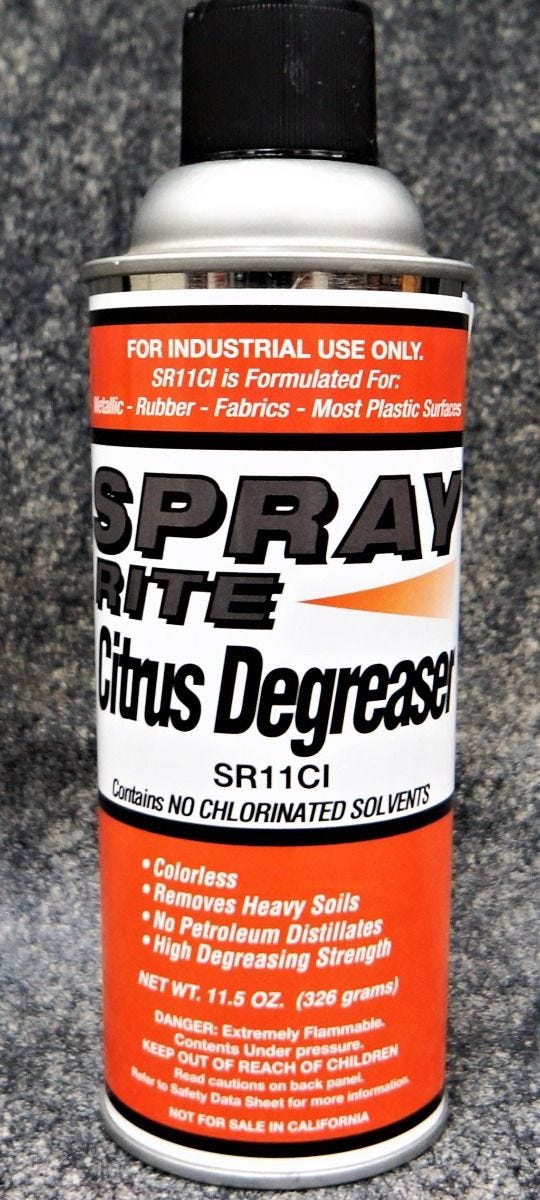 Engine Degreaser: Aerosol Spray Can, Solvent, 12 oz Container Size,  Flammable, Chlorinated, Aerosol