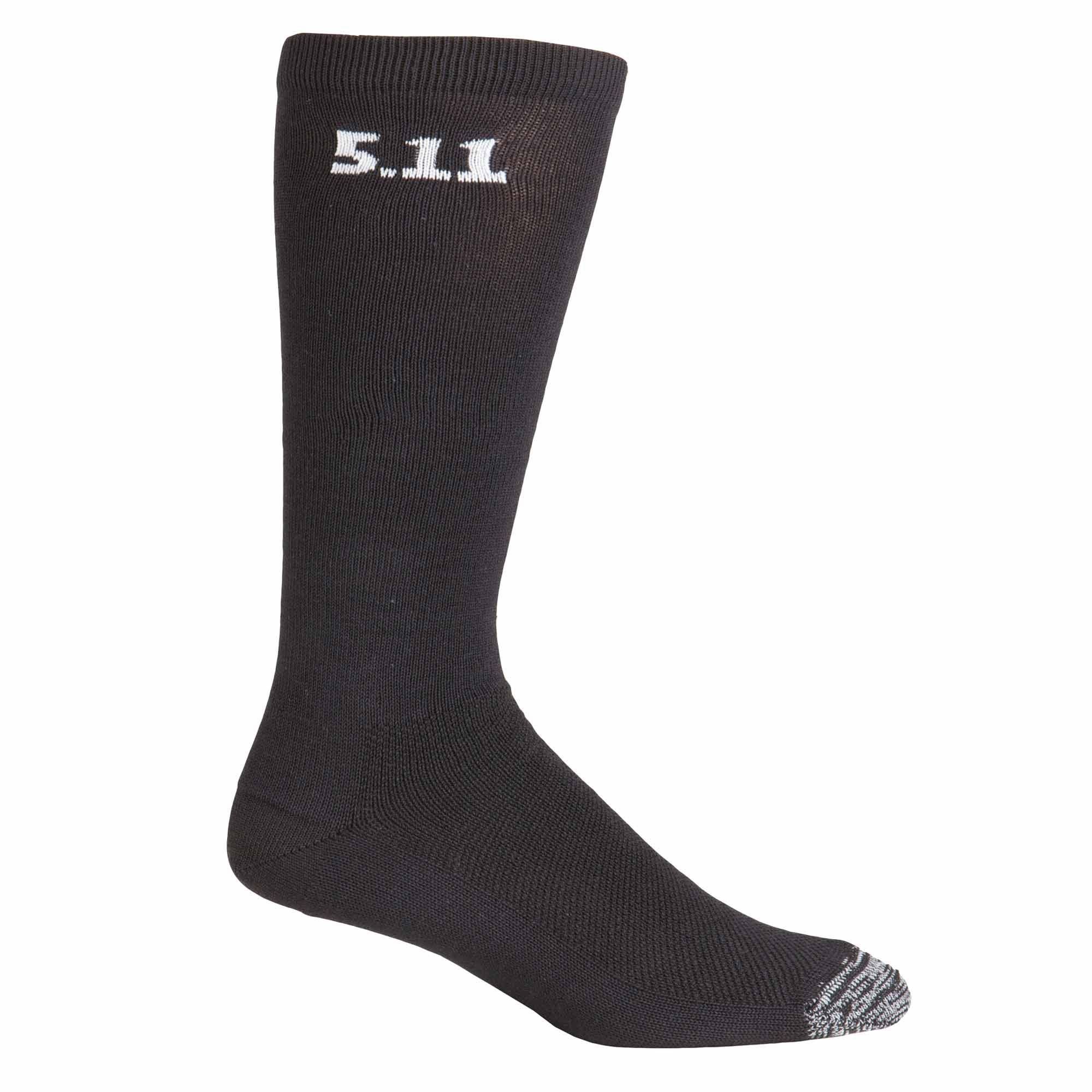 product 5.11 Tactical 50078BK 50078 Series 3 Pack 6 in Sock, Superior Fit, Unisex, Universal, Black