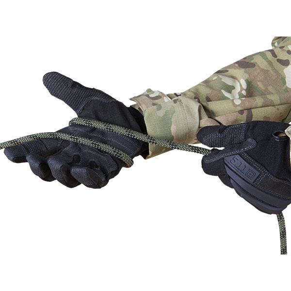 product 5.11 Tactical 59352BKSM 59352 Series Scene One Gloves, Small, Black, Synthetic Leather Palm, Hook and Loop with Pull Tab Closure