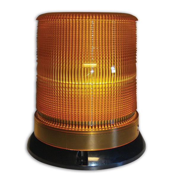 product Soundoff Signal ECVDMLTAL00 Universal Fit Police LED Dome Light, White LED/White Lens/Red LED Night Light, 10 - 30 Vdc Power Source, <0.2 A, 5.9 in Diameter