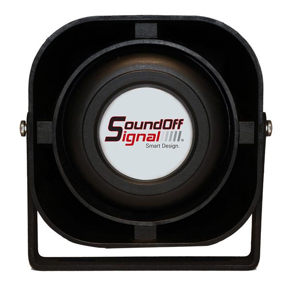 product Soundoff Signal ETSS100L 100L Series 100 W Professional Speaker, 123 dB Sound Level, 450 - 3500 Hz +/-10 dB Nominal , Bracket Mounting, 7.3 in WD X 3 in LG X 6.2 in HT