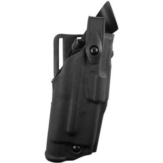 product SafariLand SF6390-283-411 6390 Series ALS® STX Mid-Ride Level I Retention™ Duty Holster, Right Hand, STX Plain Black, For Glock 19/23 4 in BBL Glock 26/27 3.5 in BBL
