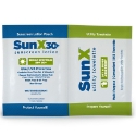 product CoreTex 91663 SPF 30+ Sunscreen Lotion, 1/4 oz Pouch, Off-White to Light Yellow