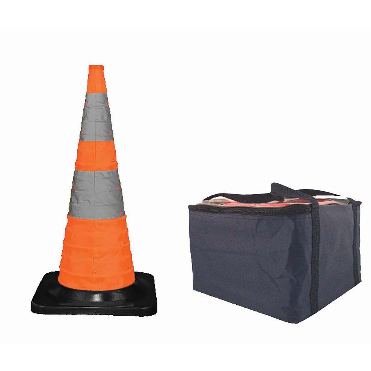 product Diamond M DM-TC20327 Traffic Safety Cone, Wide Body, 18 in H, Lime Green Cone, Black Base, 3 lbs Weight