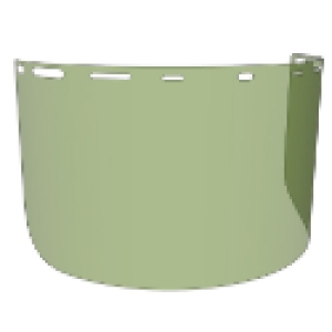 product SAS® 5155-01 Replacement Face Shield, Polycarbonate, Clear, 1.5 mm Visor THK X 203 mm Visor HT X 235 mm Visor WD