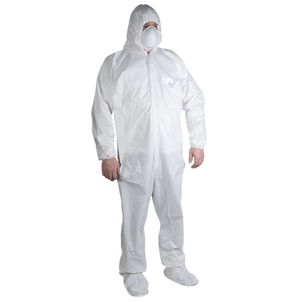 product Diamond M 20217 Series Disposable Coverall with Elastic Wrists & Ankles