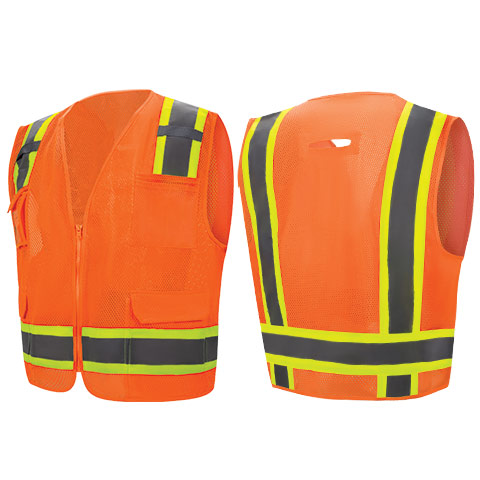 product Diamond M 20230 Series High Visibility Safety Vest With Sleeves 