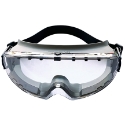 product Pyramex® GG504TSHIELD Capstone® Shield Protective Goggles With (2) Disposable Tear Off Visors and Faceshield, Anti-Fog/Anti-Scratch Clear Lens Polycarbonate Lens, Yes UV Protection, Elastic Strap, ANSI Z87.1, CAN/CSA Z94.3-07, CE EN166