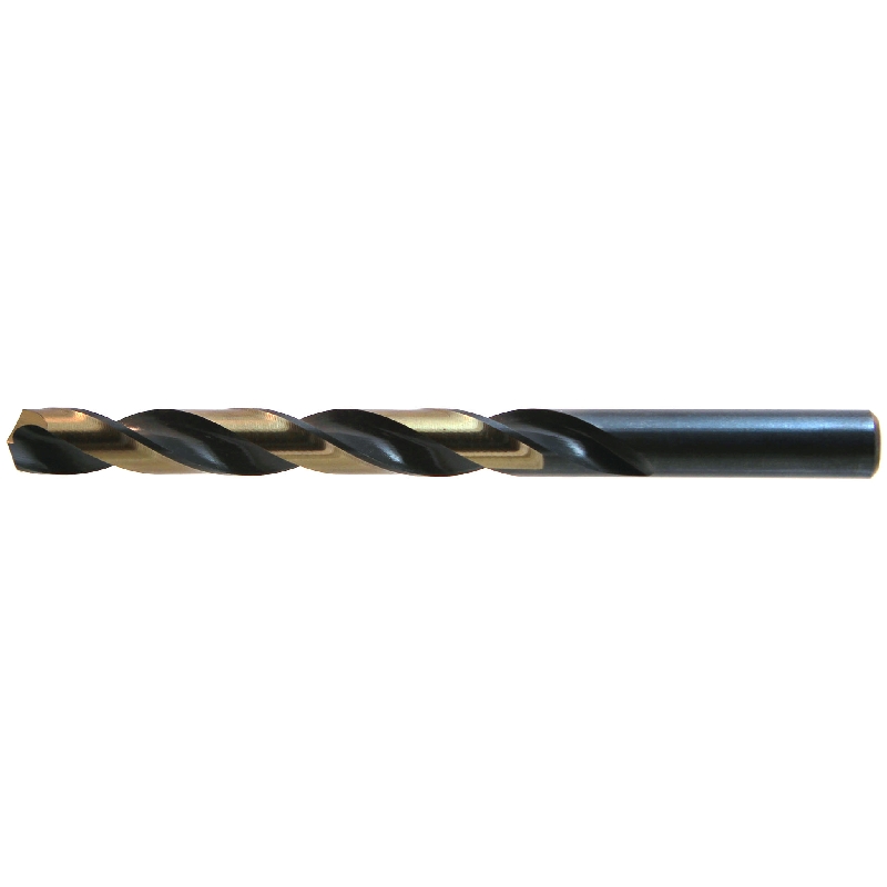 product Drillco 400N113 400N Series Heavy Duty Jobber Length Drill Bit, 13/64 in, High Speed Steel, Straight Shank
