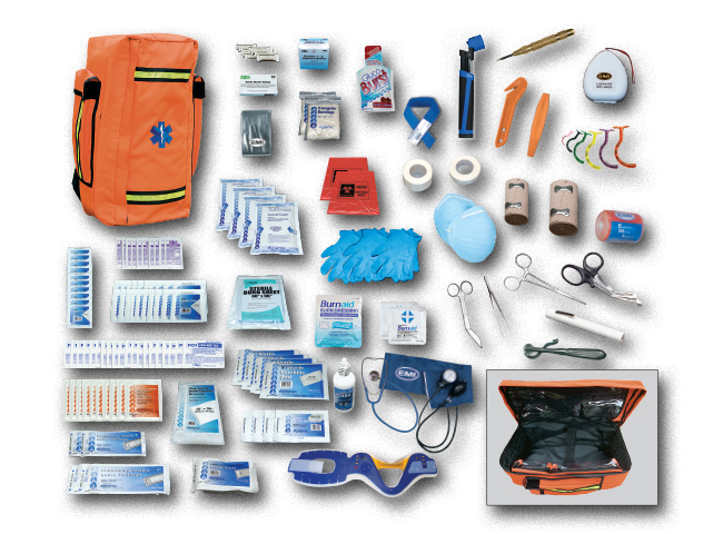 product EMI 622 Pro Response™ Bag with S.O.L. Reflective Emblem, Nylon Case, Navy