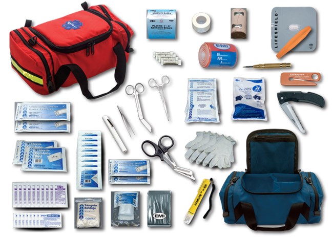 product EMI 830 Pro Response™ 2 Complete Kit, Nylon Case, Orange, 132 Components