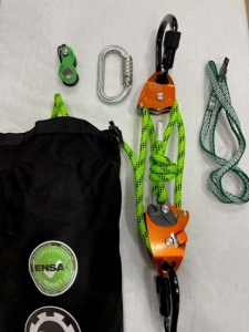product GUARDIAN FALL PROTECTION 15044 Absorbinator Attachment System, Horizontal Lifeline, Stainless Steel, Silver, 60 ft Length