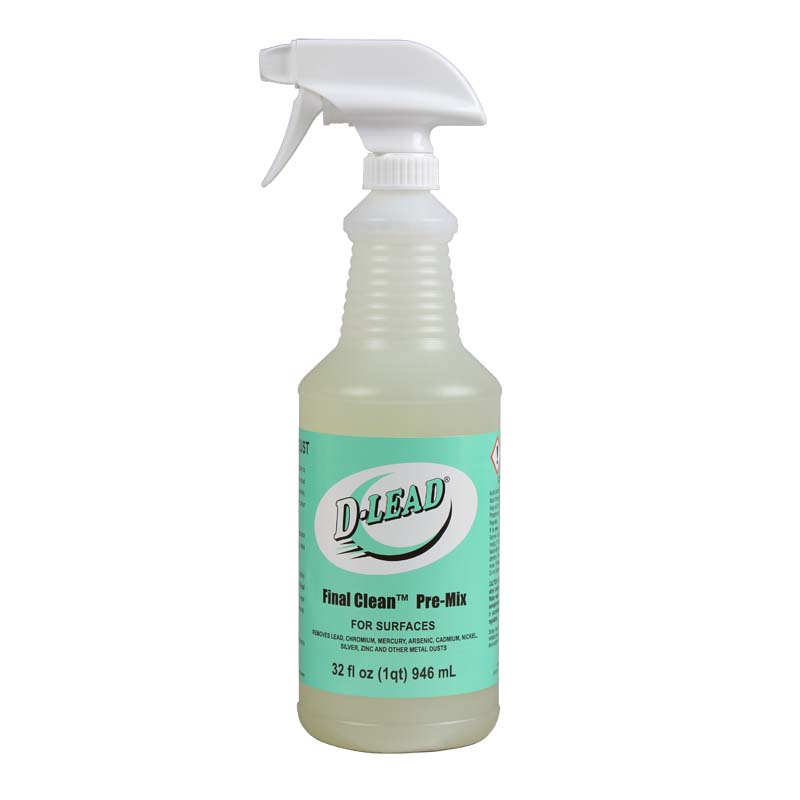 product ESCA Tech, Inc D-Lead® 331PD-RT-12 Ready To Use Surface Cleaner, 32 oz, Bottle