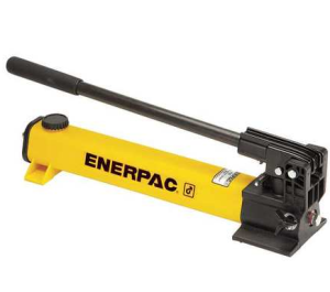 product Enerpac P-462 Hydraulic Hand Pump, Two Speed Pump, 453 cu. in, 10000 psi, 3/8 in NPT