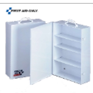 product Mallory Safety First Aid Kit, Surface Mount, 71 Components, Plastic Case, 8 in H x 5 in W x 2-3/4 in D