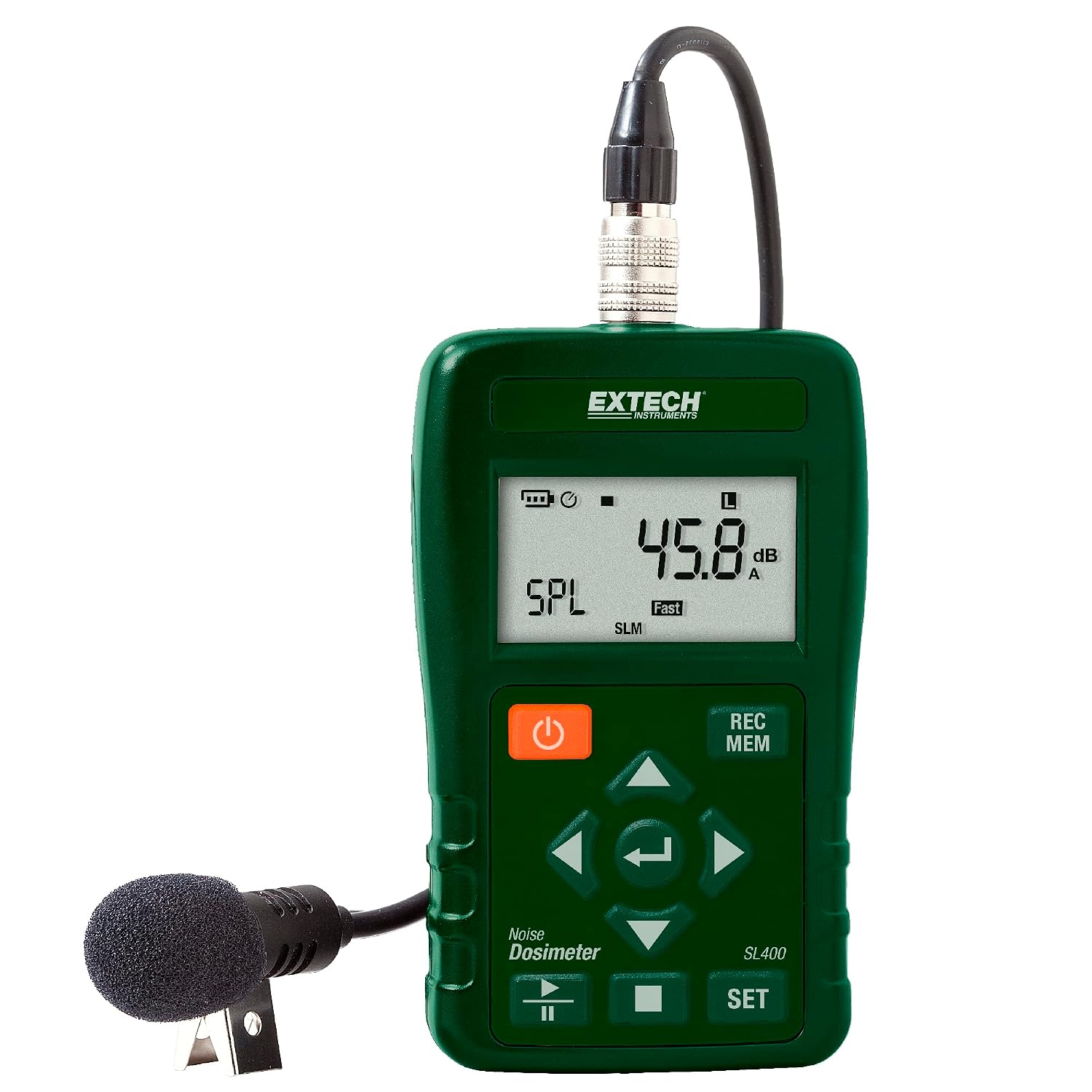product FLIR Systems Extech® EA33-NIST With Memory EasyView™ Light Meter with NIST Certificate, LCD, AAA