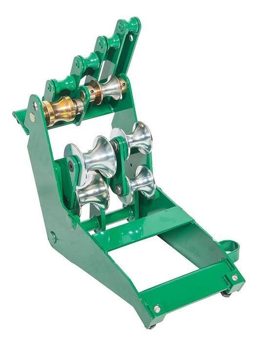 product Emerson Electric Greenlee® 23541 Roller Support Unit, 1-1/2 - 2 in EMT Conduit, For 555C Classic Electric Bender