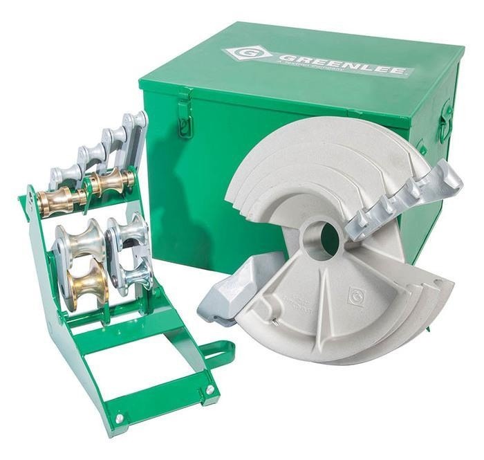 product Emerson Electric Greenlee® 17986 Roller Support Unit, 1/2 - 1-1/4 in EMT Conduit, For 555® Series Electric Benders