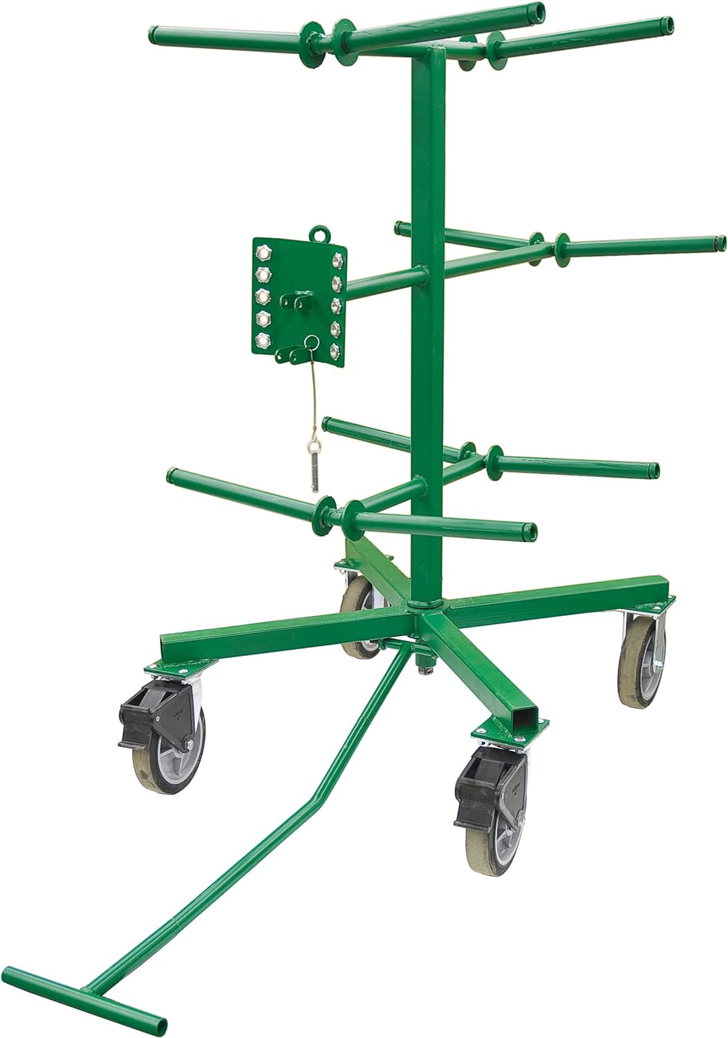 product Emerson Electric Greenlee® 687 Telescoping Reel Stand, 2500 lb per Stand, 28-56 in