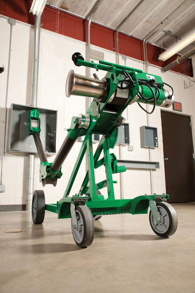 product Emerson Electric Greenlee® 4036 Conveyor Sheave with 8 Sheave Wheels, 5 in