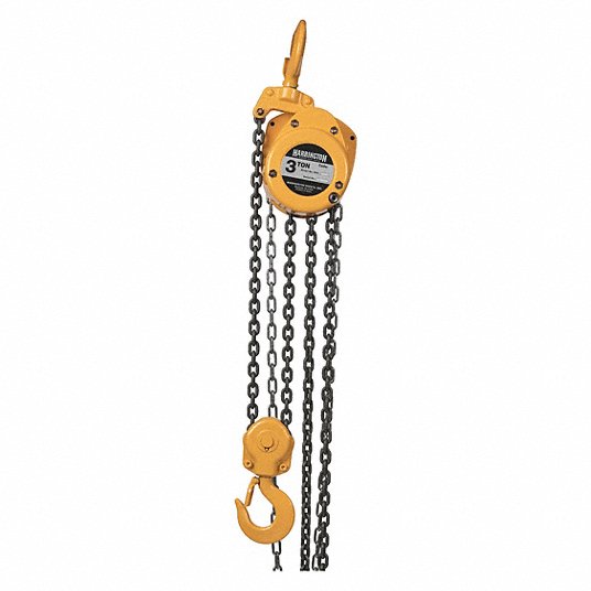 product HARRINGTON LB008-10 Lever Chain Hoist, 0.75 ton Load, 10 ft H Lifting, 54 lb Rated, 11 ft L Chain, 7/8 in Hook Opening