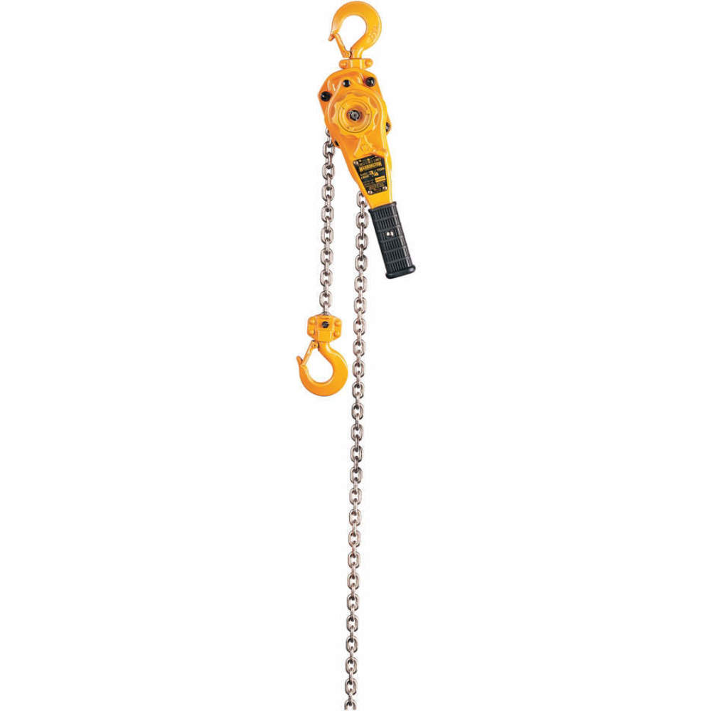 product HARRINGTON SEQP010SD-20 1-Phase Electric Chain Hoist With Push Trolley, 1 ton Load, 7.1 mm Dia Chain/Rope, 20 ft H Lifting, 1.3 hp Power Rating, 115/230 VAC