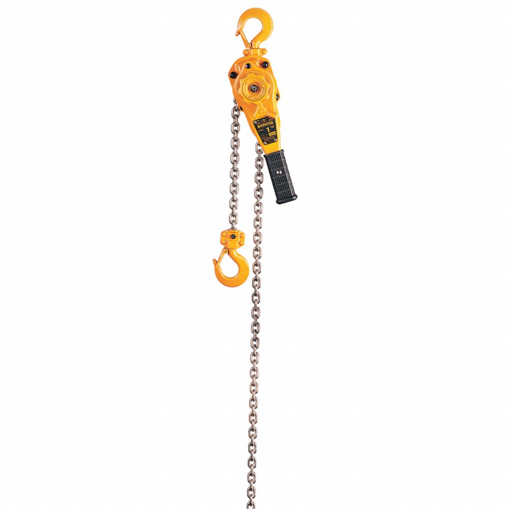 product JPW INDUSTRIES JET® JLP-150A-10 Lever Chain Hoist, 1.5 ton Load, 10 ft Lift