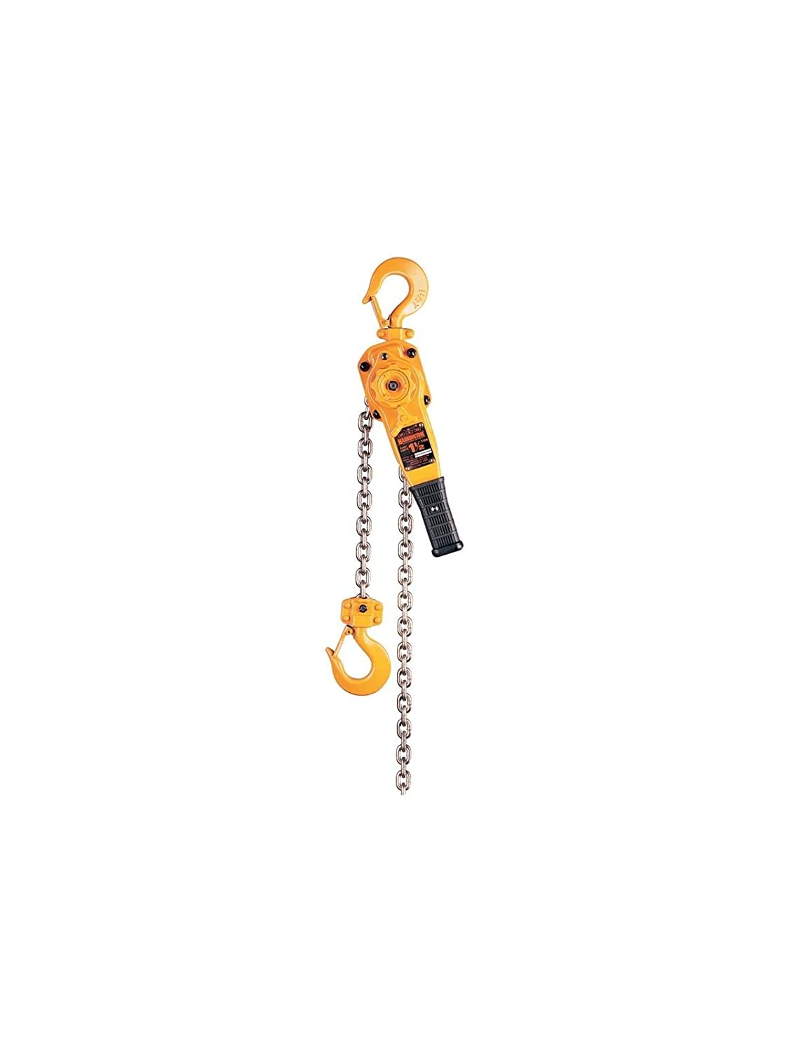 product HARRINGTON CF005-20 CF Series Manual Chain Hoist, 1/2 Ton, 20 ft, 1-1/4 in