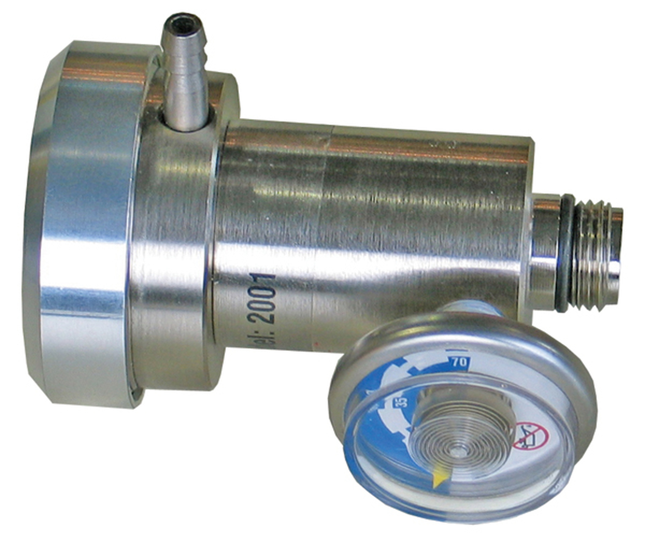 product Industrial Scientific 1810-3564 Calibration Gas Regulator, Demand Flow, 0.5 lpm, Steel, For 34 l Gas Cylinders with ATX Series Monitors