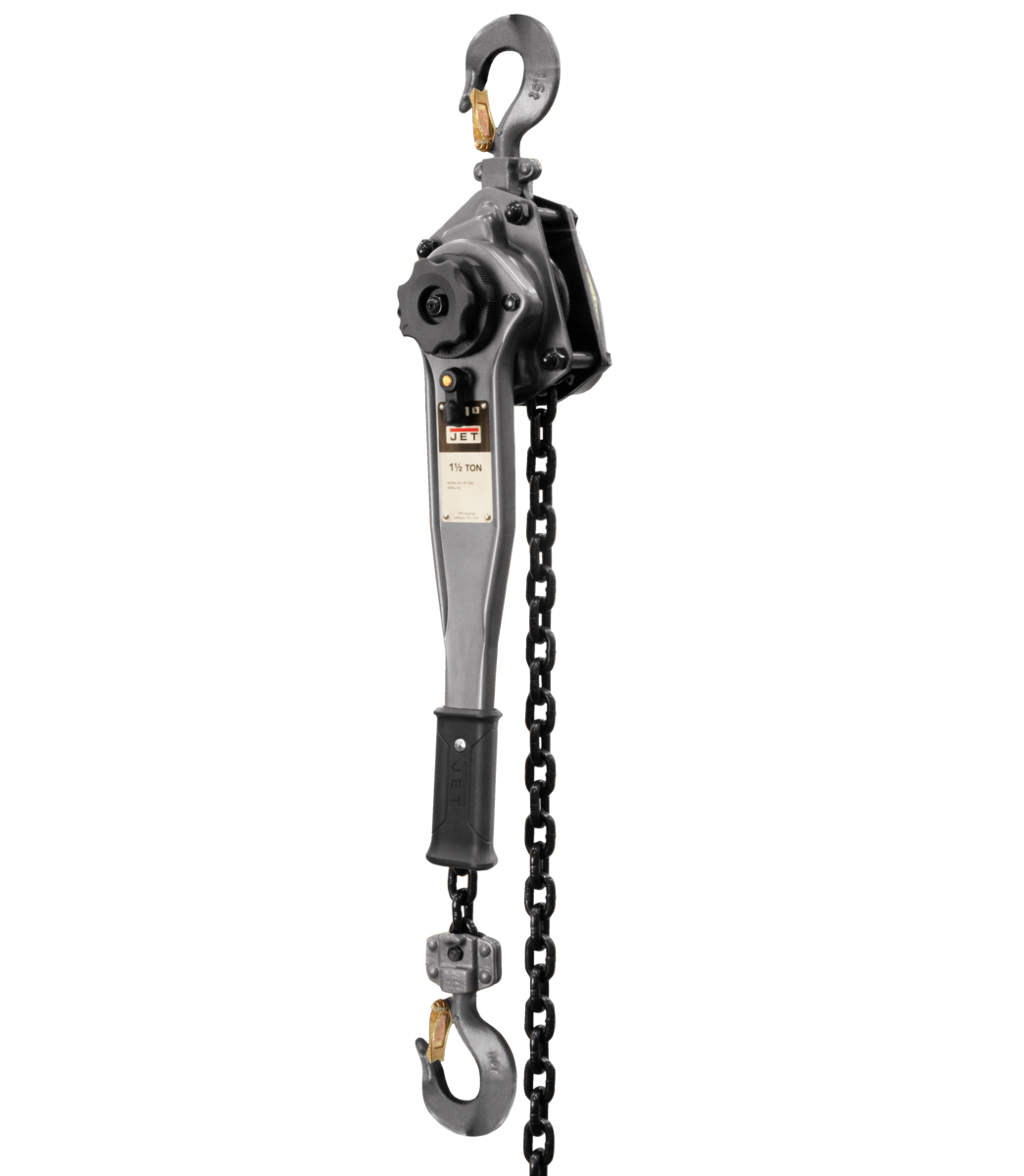 product HARRINGTON LB015-15 LB Series Lever Chain Hoist, 1-1/2 Ton, 15 ft, 1-5/16 in