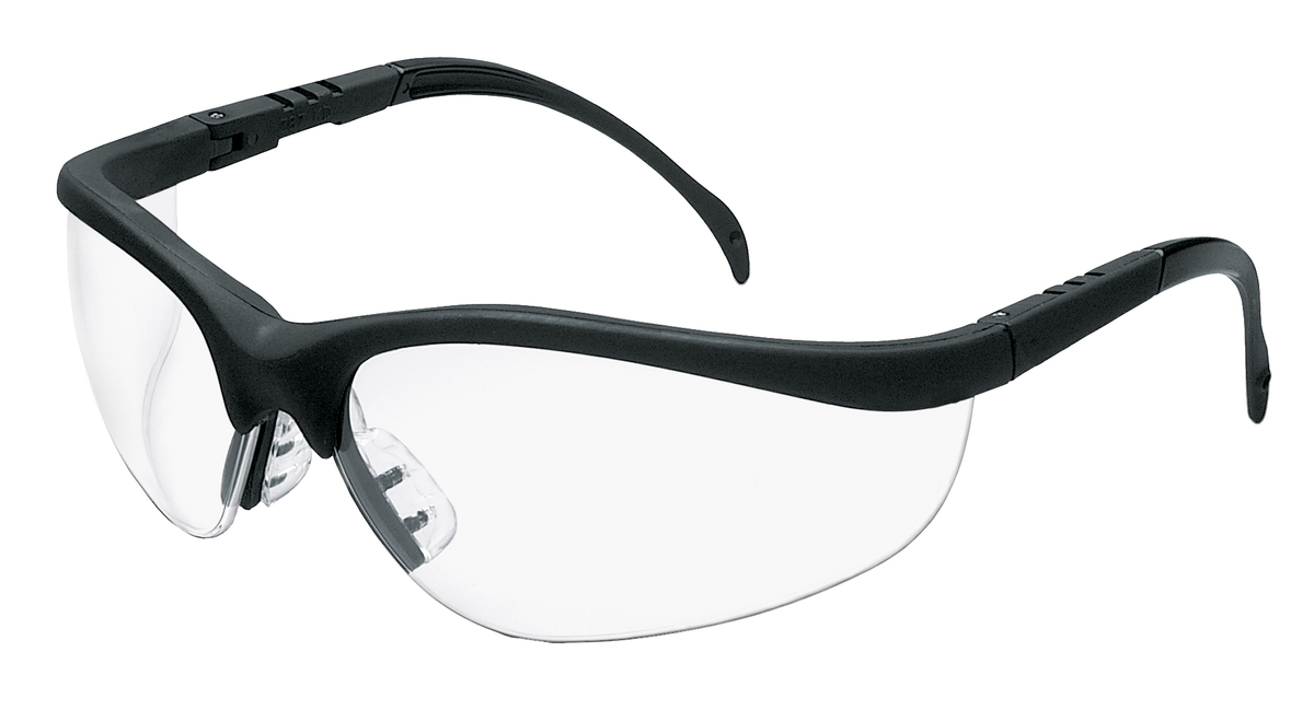 product Crews CL110AF Checklite Eyewear, Duramass Anti-Fog Lens Coating, Clear Lens, Spatula Temple