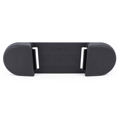 product Magnetic Double Bracket for PlugStation®/EcoStation, Metal, Black