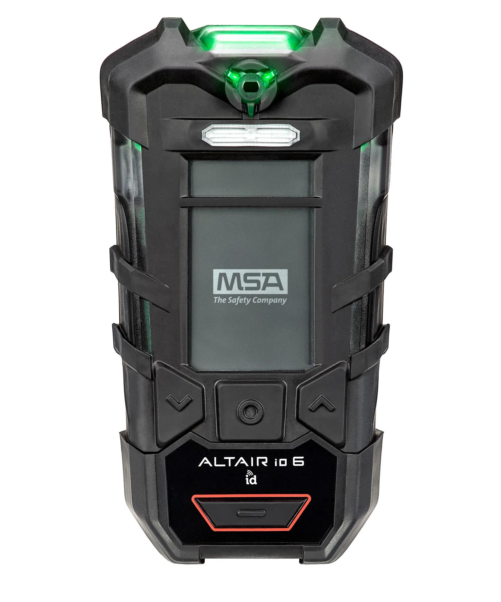product MSA Safety ALTAIR® io™ 6 10255040 Portable Multi-Gas Detector, Carbon Monoxide (CO)/Hydrogen Sulfide (H2S)/Oxygen (O2)/Combustible (LEL)/Chlorine (CL2), Digital Display, Plastic